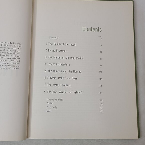 The Insects By Peter Farb Life Nature Library Hardcover 1967 - Picture 5 of 13